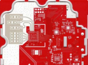 High-frequency mixed pressure board